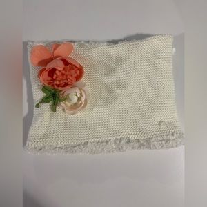 Loft Womens neck scarf warm reversible OS.